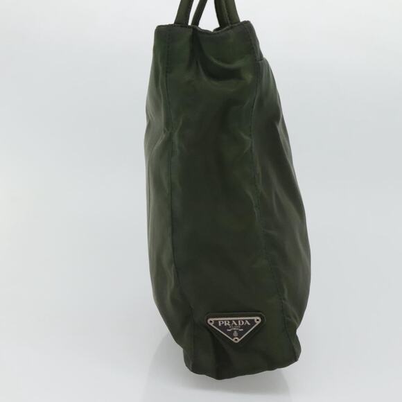 PRADA Tote Bag Nylon Green - Picture 4 of 16